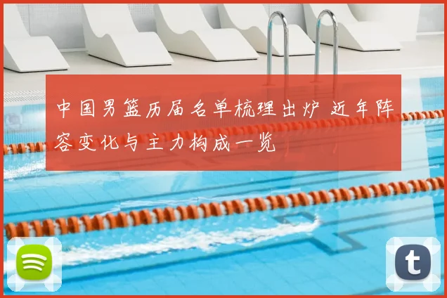 中国男篮历届名单梳理出炉 近年阵容变化与主力构成一览