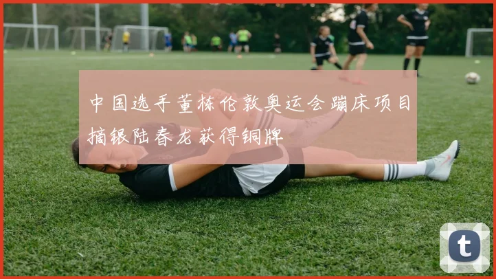 中国选手董栋伦敦奥运会蹦床项目摘银陆春龙获得铜牌